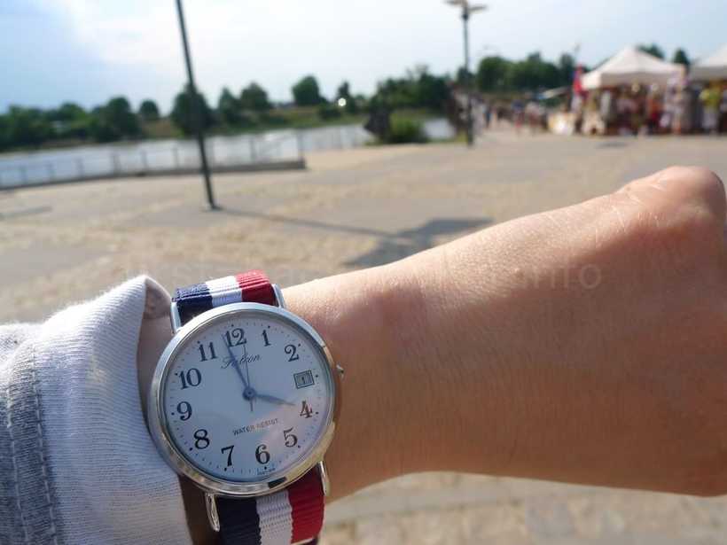 マルボルク城の出口で見た腕時計は16時