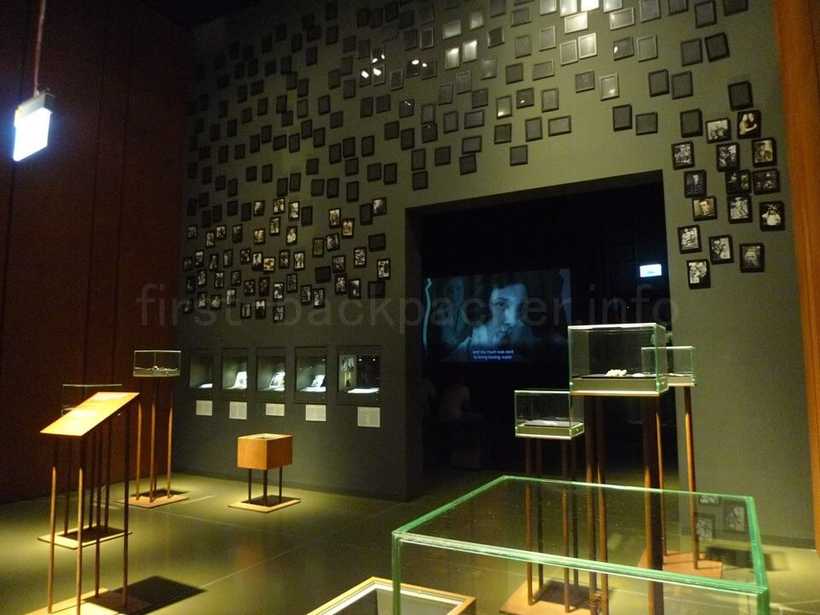 グダニスク 第二次世界大戦博物館 戦後のリンチ展示