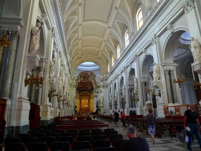 パレルモの大聖堂の内部