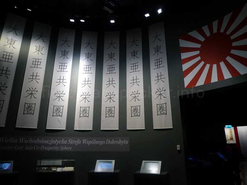 グダニスク 第二次世界大戦博物館 日本の展示