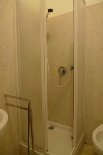 ミラノ ソフィアホステルのシャワールーム
