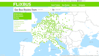 ドイツのFlixbusが欧州全土に拡大！格安バス選択肢が豊富に