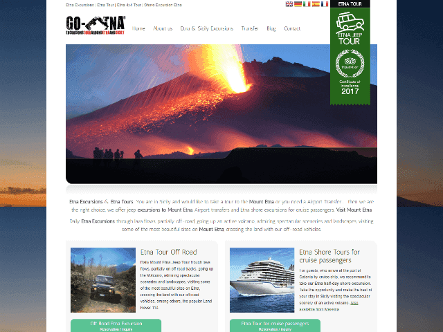 Go Etna ウェブサイト