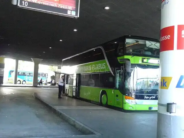 ミュンヘンのバスターミナル1階