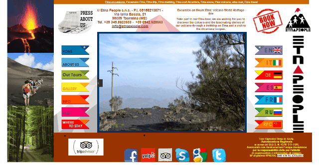 Etna People ウェブサイト