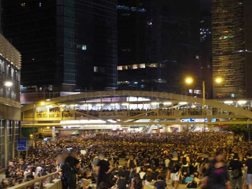 7月1日の香港デモ