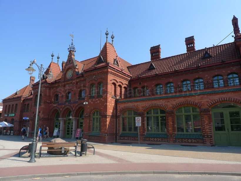 マルボルク駅の駅舎