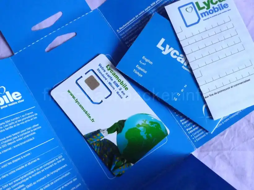 フランスのSIMカード