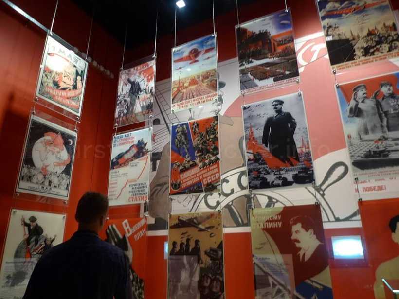 グダニスク 第二次世界大戦博物館 プロパガンダのポスター